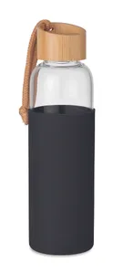 Bouteille en verre 500 ml - Chai personnalisable | Black