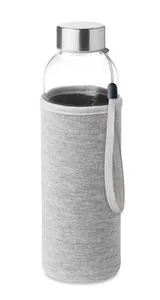 Bouteille en verre 500ml personnalisable - Utah Glass | Grey