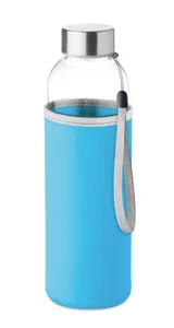 Bouteille en verre 500ml personnalisable - Utah Glass | Turquoise