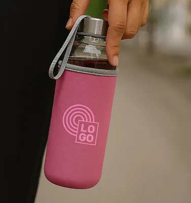 Bouteille en verre personnalisée - Ganga