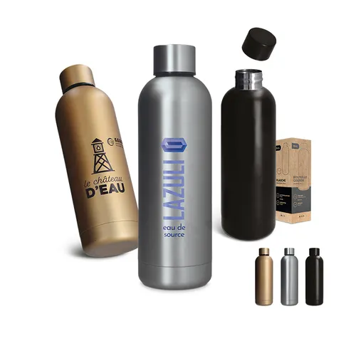 Bouteille gourde inox 75 cl