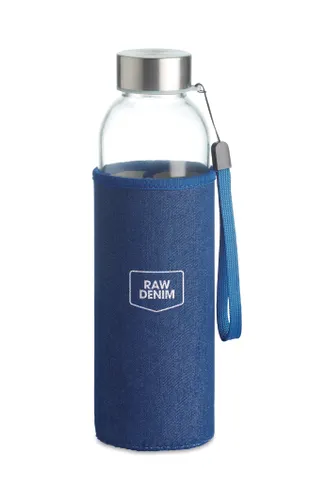 Bouteille & housse denim personnalisable - Utah Denim