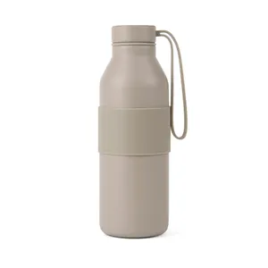 Bouteille Iso avec dragonne 500ml Niro en acier RCS - Vinga | Beige
