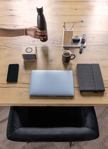 Bouteille iso couleur pleine en acier inoxydable recyclé personnalisable RCS - XD Collection