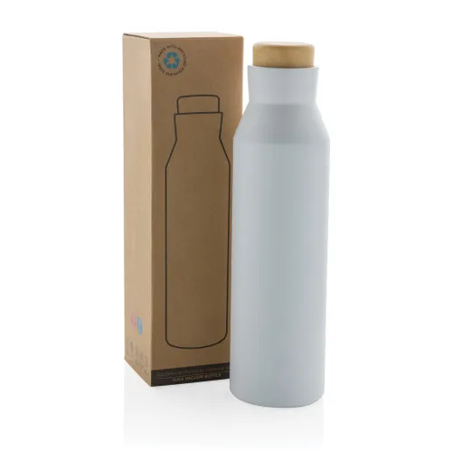 Bouteille iso en acier inoxydable recyclé certifiée réutilisable RCS Gaia - XD Xclusive personnalisable