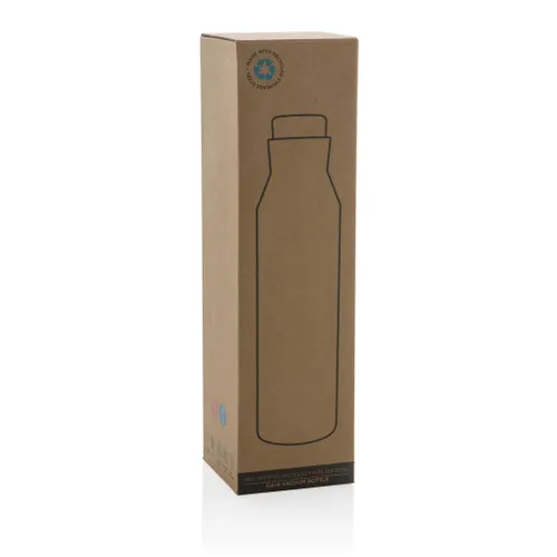 Bouteille iso en acier inoxydable recyclé certifiée réutilisable RCS Gaia - XD Xclusive personnalisable