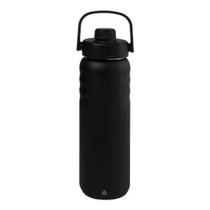Bouteille isotherme en RSS - Chamlang | Noir