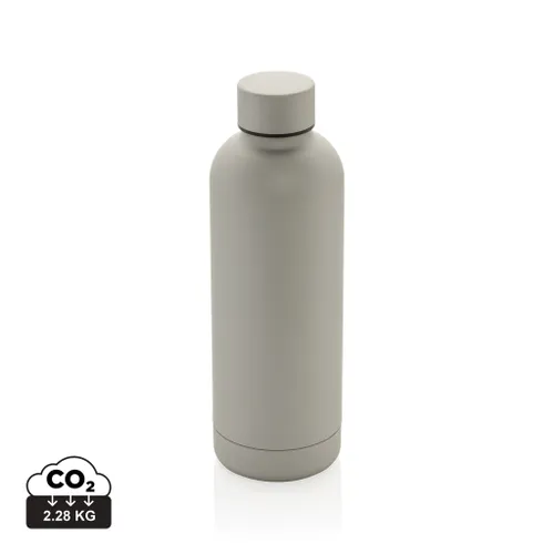 Bouteille isotherme personnalisable 500ml en acier inoxydable recyclé RCS - XD Collection