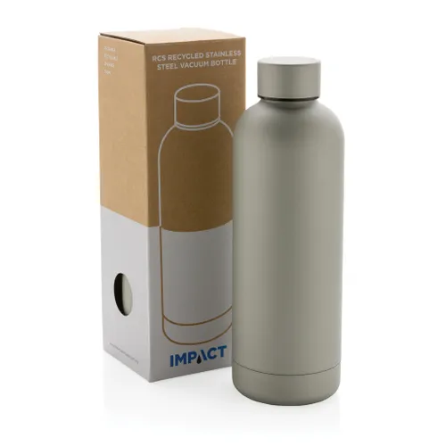 Bouteille isotherme personnalisable 500ml en acier inoxydable recyclé RCS - XD Collection