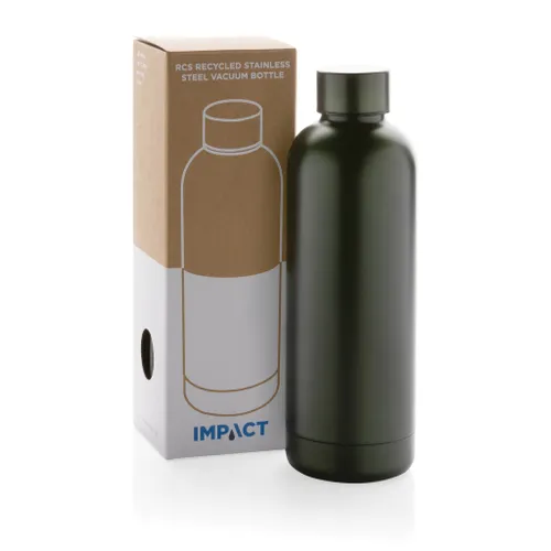 Bouteille isotherme personnalisable 500ml en acier inoxydable recyclé RCS - XD Collection