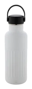 Bouteille isotherme personnalisée - Streaky Go | Blanc