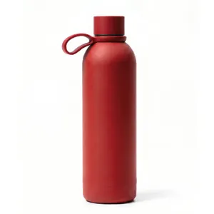 Bouteille Isotherme Rubber Go | Rouge
