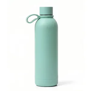 Bouteille Isotherme Rubber Go | Vert Clair