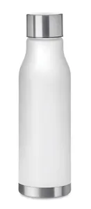Bouteille personnalisable en RPET 600ml - Glacier Rpet | Transparent White