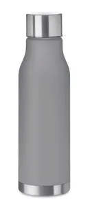 Bouteille personnalisable en RPET 600ml - Glacier Rpet | Transparent Grey