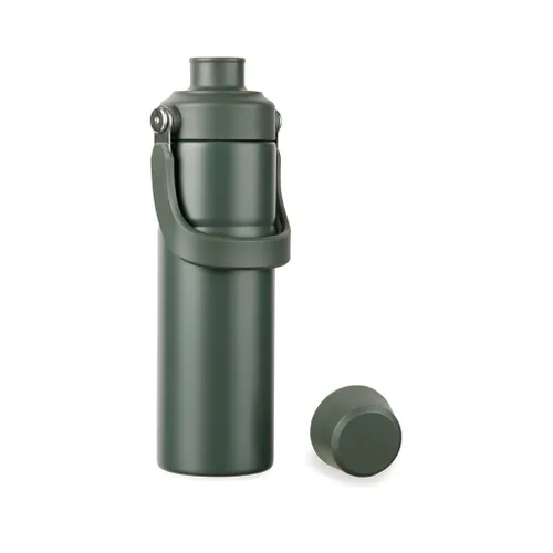 Bouteille personnalisée 600ml en acier recyclé RCS Baltimore Trek - Vinga