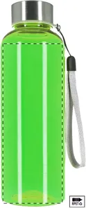 Bouteille personnalisée en RPET - Pemba | Vert