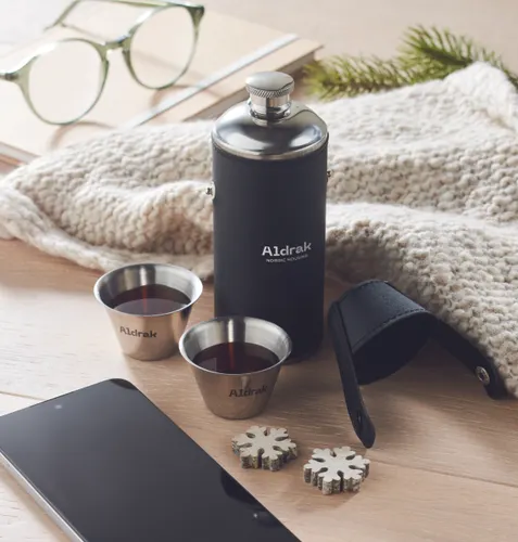 Bouteille publicitaire avec gobelets - Cocoon