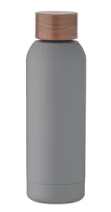 Bouteille publicitaire simple paroi 700 ml - Geiser | Gris