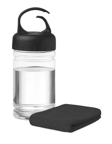 Bouteille serviette de sport personnalisable - Fris