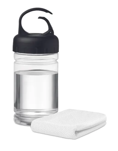 Bouteille serviette de sport personnalisable - Fris