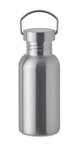 Bouteille simple paroi 500 ml - Florence Sing | Argent Mat