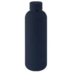 Bouteille Thermique Rubber | Bleu Marine