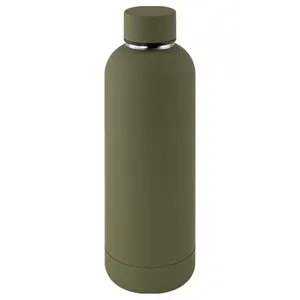 Bouteille Thermique Rubber | Vert Foncé