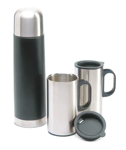 Bouteille thermos 2 tasses personnalisable - Isoset