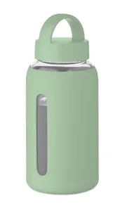 Bouteille verre borosilicate - Boris | Vert Menthe