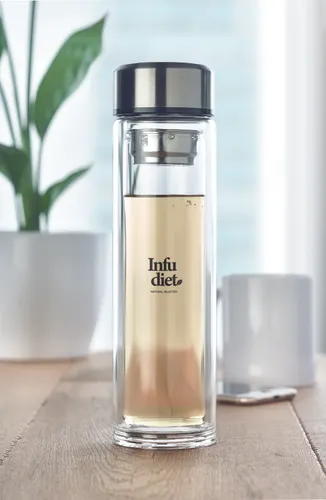 Bouteille verre double paroi personnalisable - Pole Glass