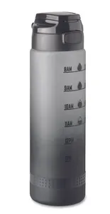 Bouteillen de sport RPET 1L - Level | Blanc