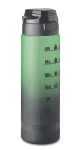 Bouteillen de sport RPET 1L - Level | Vert