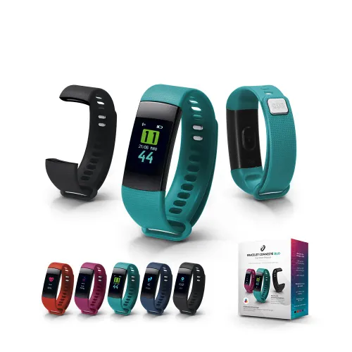 Bracelet connecté personnalisé avec bracelet interchangeable