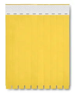 Bracelet TYVEK® personnalisable - Tyvek | Yellow