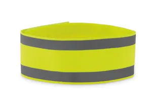 Brassard de sport en lycra personnalisable - Visible Me | Neon Yellow