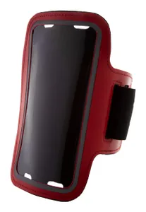 Brassard publicitaire pour téléphone portable - Foban | Rouge