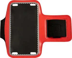 Brassard publicitaire pour téléphone portable - Foban | Rouge