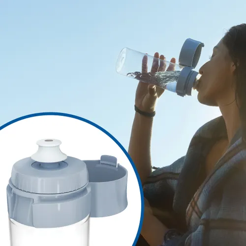 BRITA VITAL Bouteille filtrante avec 2 filtres, 600 ml - BRITA