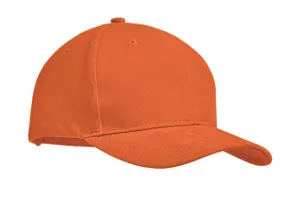 Brushed heavy cotton 6 panel Ba - Tekapo à personnaliser | Orange