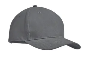 Brushed heavy cotton 6 panel Ba - Tekapo à personnaliser | Grey