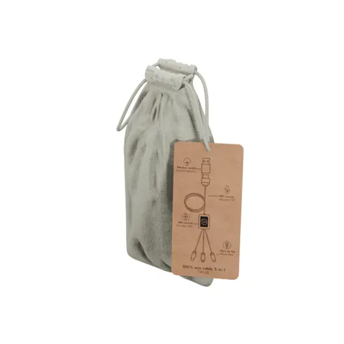 C49 - Câble 100% éco personnalisé 5-en-1