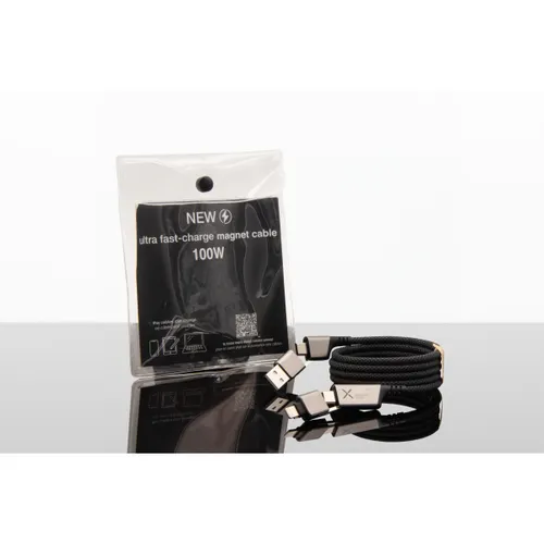 C52 - Câble magnétique 4-en-1 ultra fast charge 100W personnalisé