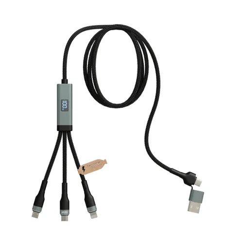 C53 - Câble display 5-en-1 ultra fast charge 100W personnalisé