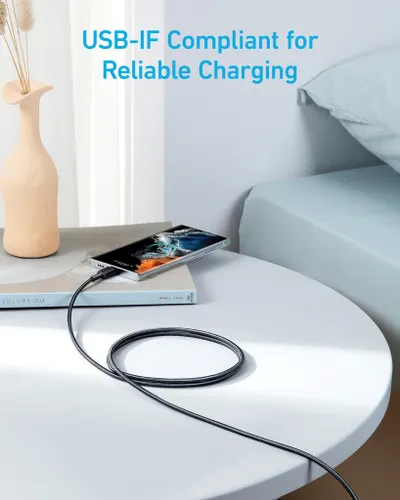 Câble Anker USB-C vers USB-C, 1,8 mètre, 60 W - Anker