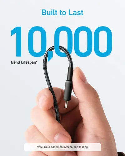 Câble Anker USB-C vers USB-C, 1,8 mètre, 60 W - Anker