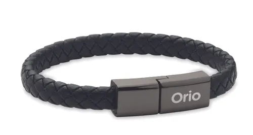 Câble bracelet tressé type C personnalisé - Fauleti Charge