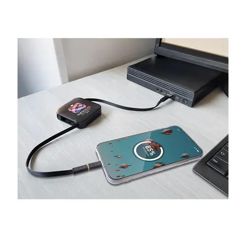 Câble de charge rétractable 4 en 1