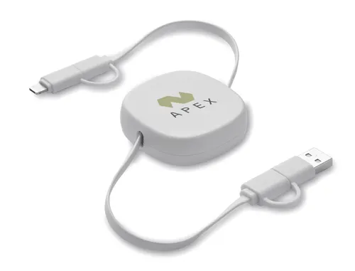 Câble de charge rétractable 60W - Linea