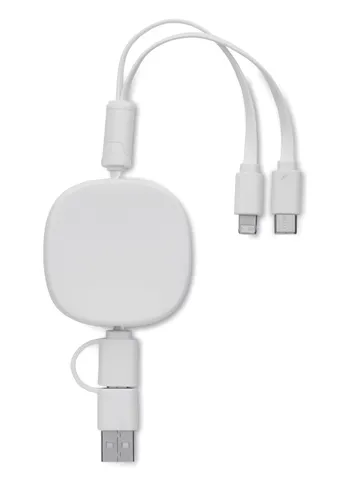 Câble de charge USB rétractable personnalisable - Togobam